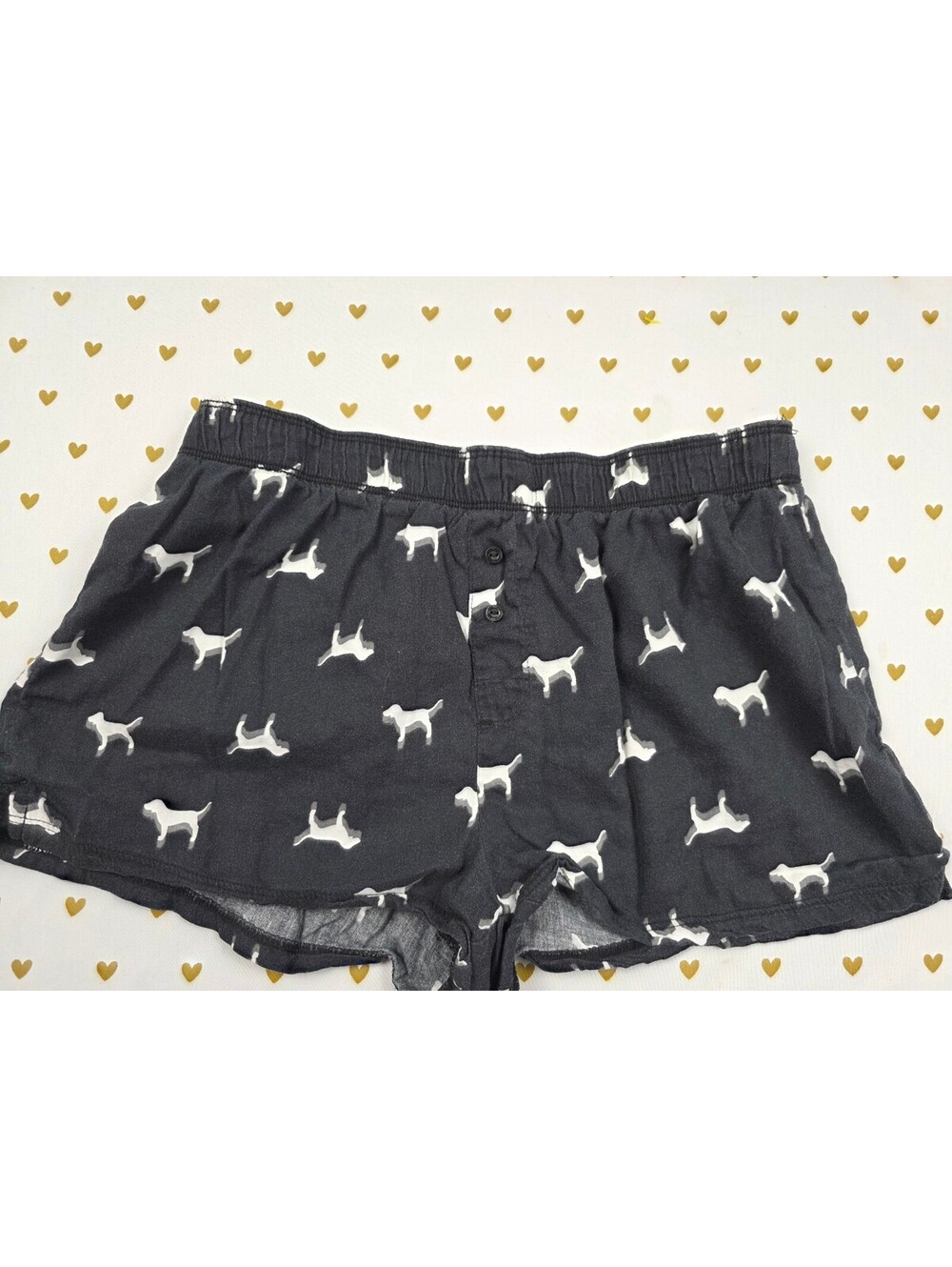 Victorias Secret PINK Dogs XS Sleep Shorts Boxers Pajama Bottoms